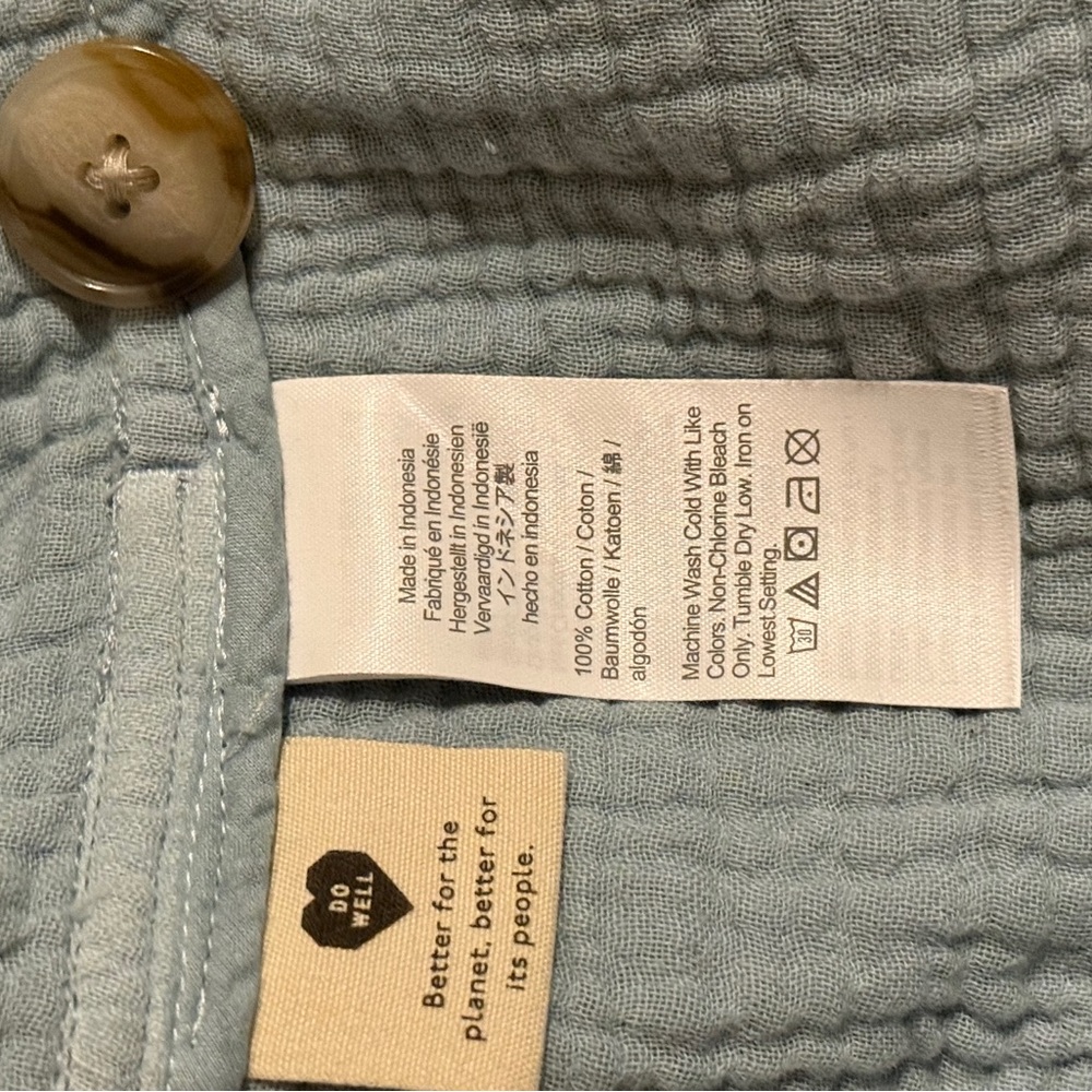 Madewell Shibori Lightspun Seamed Robe Jacket Cardigan NWOT - Picture 12 of 12